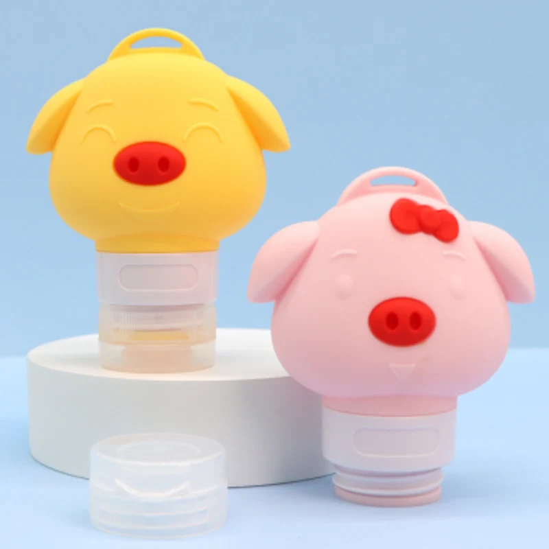Cosa rende la bottiglia cosmetica da viaggio in silicone Cartoon Cute Pig la scelta migliore per il tuo prossimo viaggio?