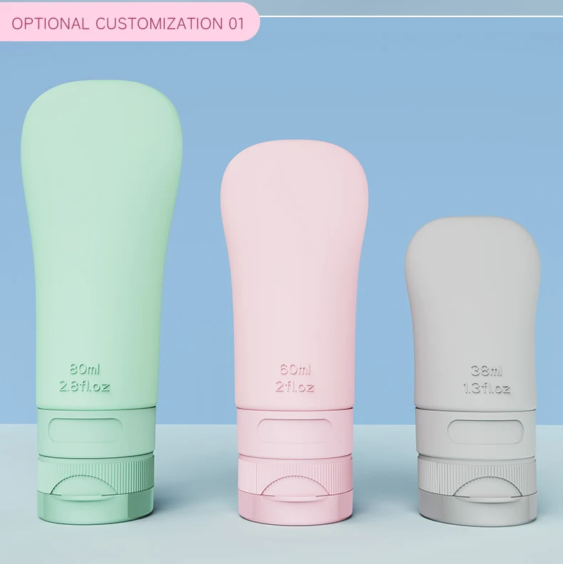 60ml Ladylike style Silicone Travel Cosmetic Bottle