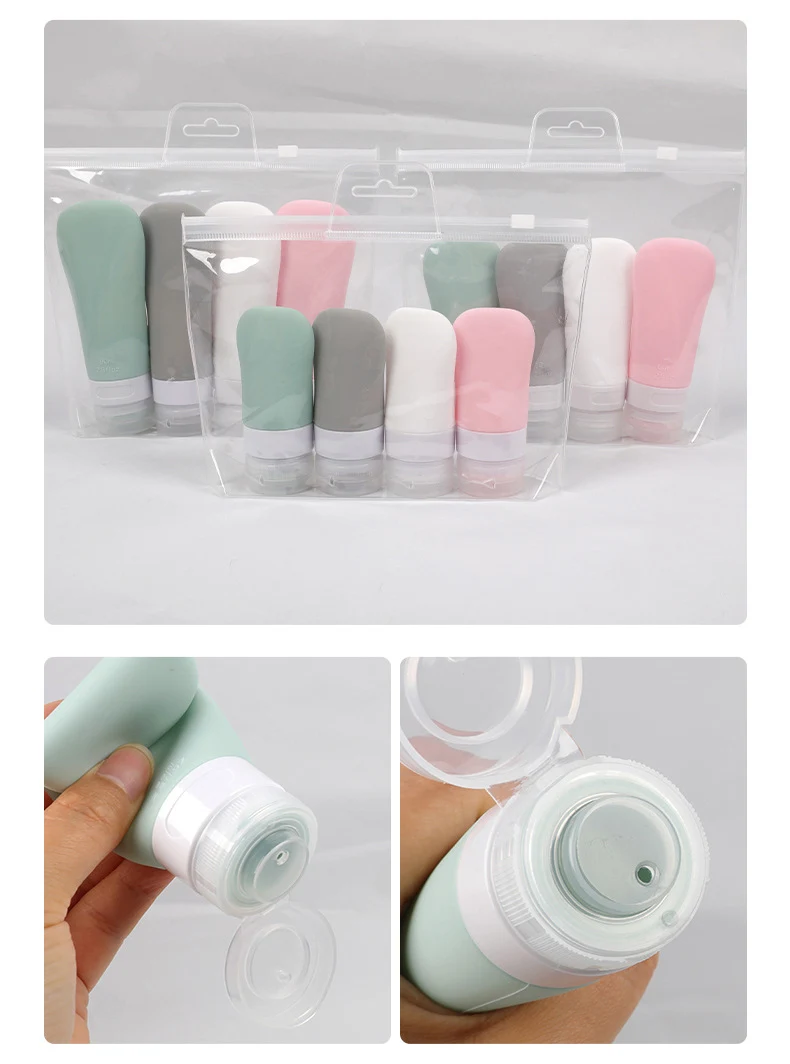 60ml Ladylike style Silicone Travel Cosmetic Bottle