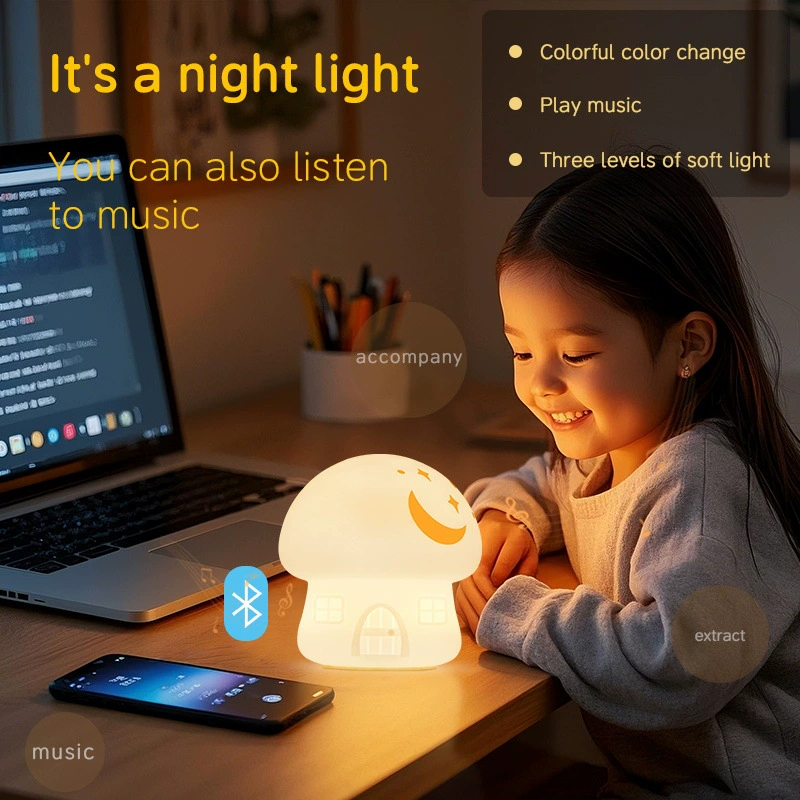 Luce notturna in silicone multifunzione