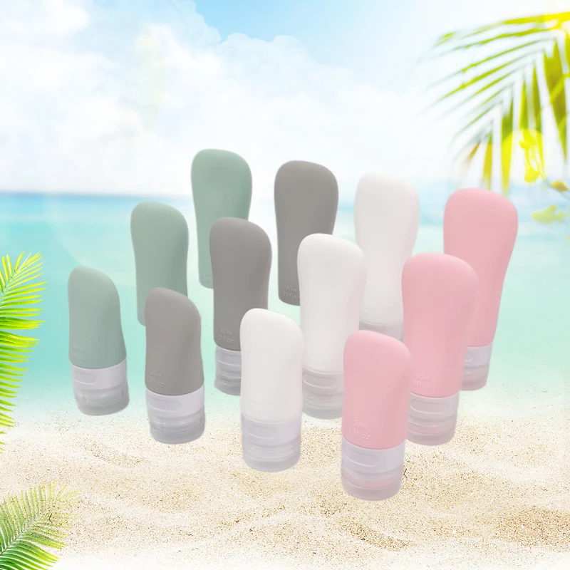 Bottiglia da viaggio in silicone