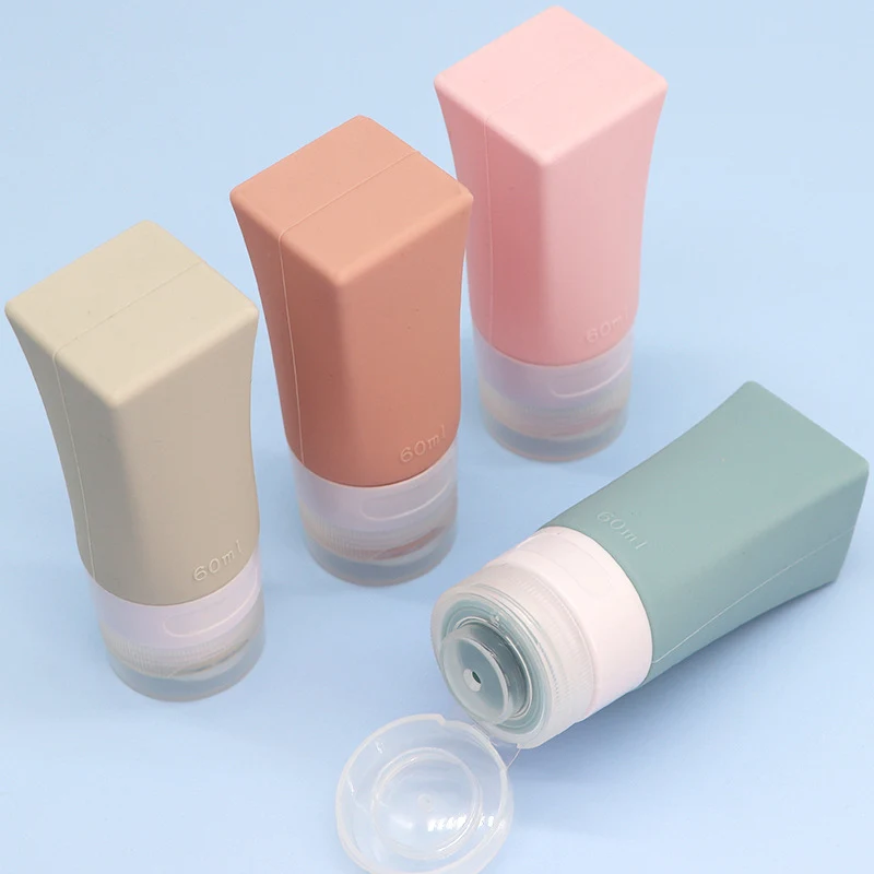 Bottiglia cosmetica da viaggio in silicone